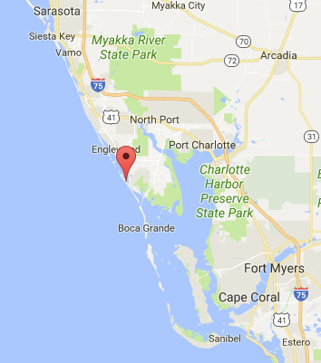 location of little gasparilla island florida